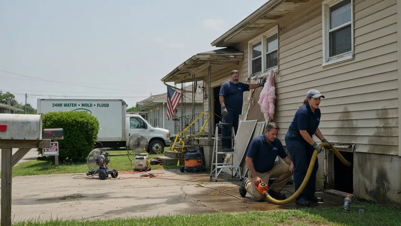 Water Damage Repair in Evansdale, IA near me